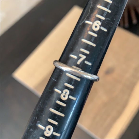 Vintage estate sale turquoise sterling ring - Picture 3 of 5